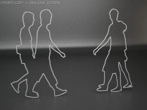 14 people shapes 3D Model