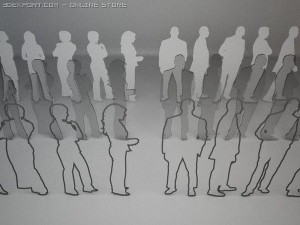 20 people shapes 3Dモデル