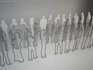 20 people shapes 3D Model