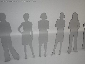 20 people shapes 3Dモデル