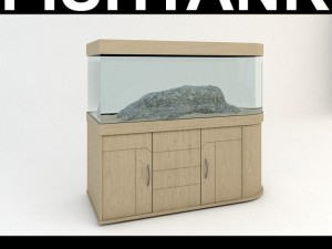 fish tank 3Dモデル