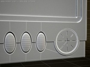 navigation system Modello 3D