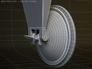 navigation system Modello 3D