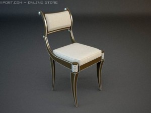 antique furniture Model 3D