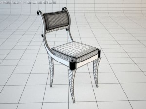 antique furniture Model 3D
