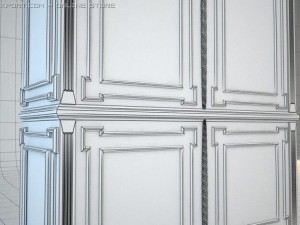 antique furniture Model 3D