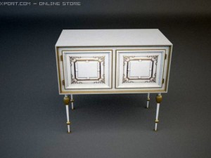 antique furniture Model 3D