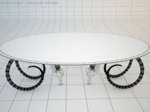 antique furniture Model 3D