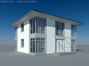 6 villa collection 3D 모델