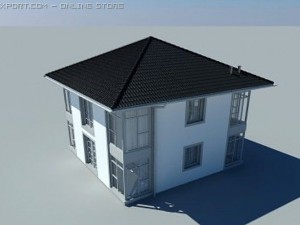 6 villa collection 3D 모델
