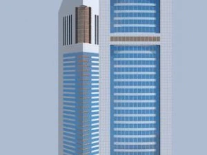 emirates towers 3D Model