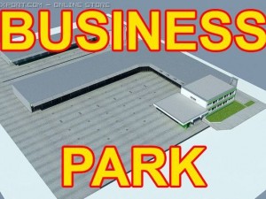 industrial park 3D 模型