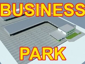 индустриальный парк 3D Модель