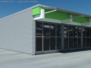 industrial park Model 3D