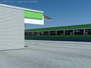 industrial park Model 3D