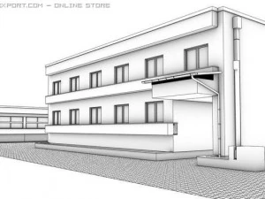 industrial park 3D Model
