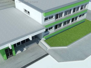 industrial park Model 3D