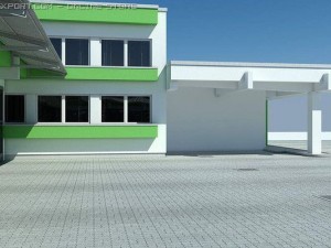 industrial park Model 3D