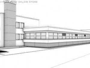 industrial park Model 3D