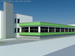 industrial park Model 3D
