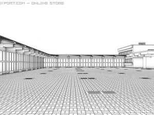 industrial park 3D Model