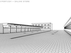 industrial park Model 3D