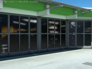 industrial park 3D Model