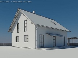 villa 3D Model