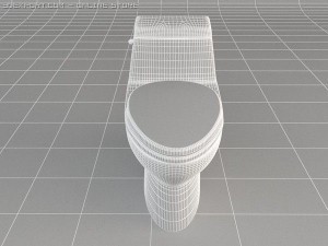 toilet Model 3D