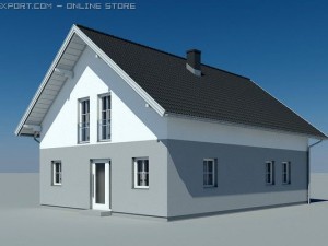 villa 3D Model