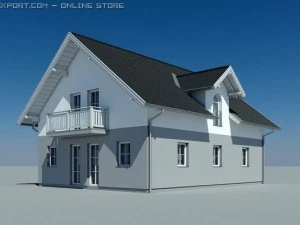 villa 3D Model