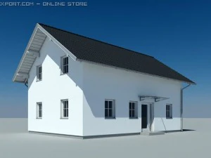villa 3D Model