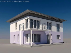 ヴィラ 3Dモデル