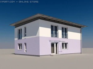 villa 3D Model