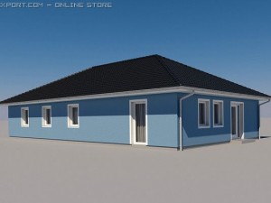 villa Modelo 3D