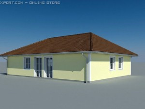 bungalow 3D Model