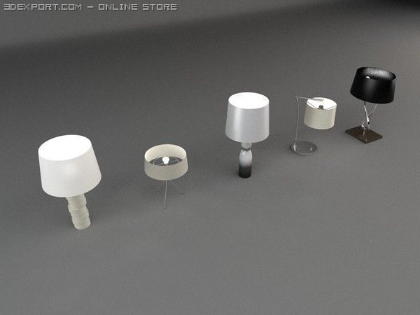 lamps Modelo 3D .c4d .max .obj .3ds .fbx .stl .blend 