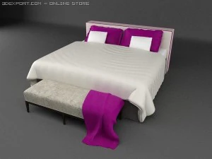 ліжко 3D Модель
