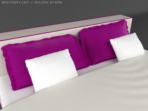 bed 3D Model