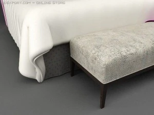bed 3D Model