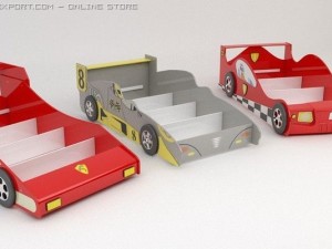 bed for kids 3D Model