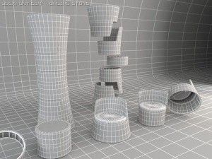 lounge furniture 3D 모델