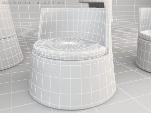 lounge furniture 3D 모델