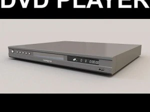 DVD播放机 3D 模型