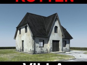 rotten villa 3D 模型