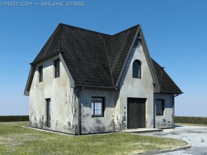 rotten villa Modèle 3D