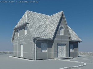 rotten villa Modèle 3D