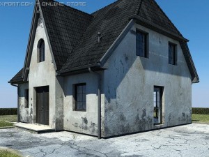 rotten villa Modèle 3D