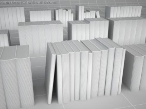 book set 3D मॉडल