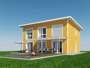 villa with garden 3D Model